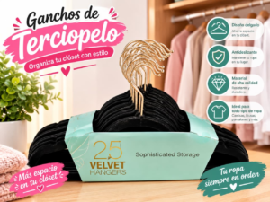cerchas o ganchos para ropa de tercio pelo